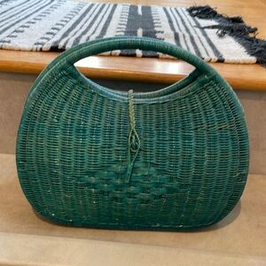 Straw bag